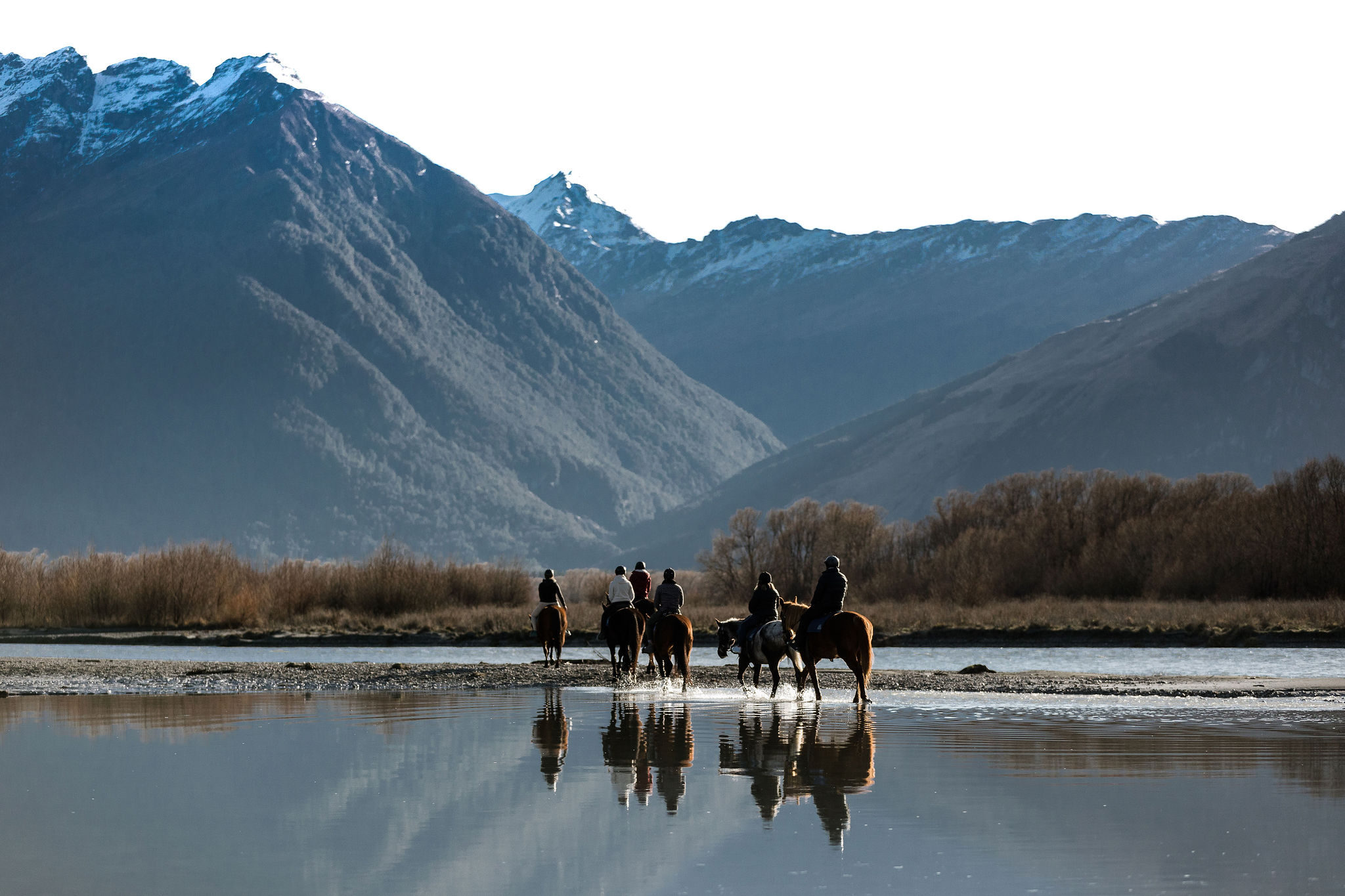 Rees River Crossing with High Country Horses